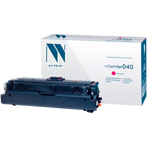 Картридж NVP совместимый NV-040 Magenta (5400k) картридж nvp совместимый nv 040 black nv print