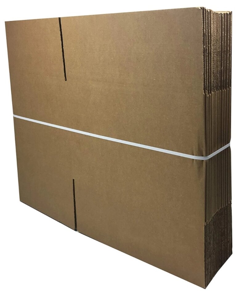 5 шт. Картонная коробка 60х40х40 см. Decoromir гофрокороб нагрузка 15 кг. Ронбел - фотография № 5