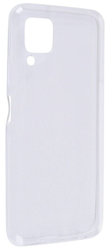 Защитный чехол-бампер на Huawei P40 Lite прозрачный/Накладка на Хуавэй П40 лайт/Силиконовый чехол на Huawei P40 Lite/Накладка на смартфон/Huawei/Хуавей