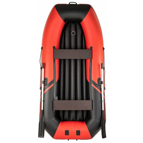 фото Yachtman-280 мнд надувное дно красный-черный лодка пвх с усилением