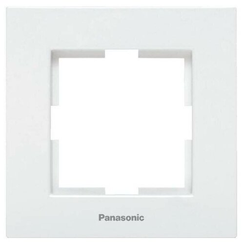 Рамка Panasonic Karre Plus 54833 1м белая WKTF0801-2WH