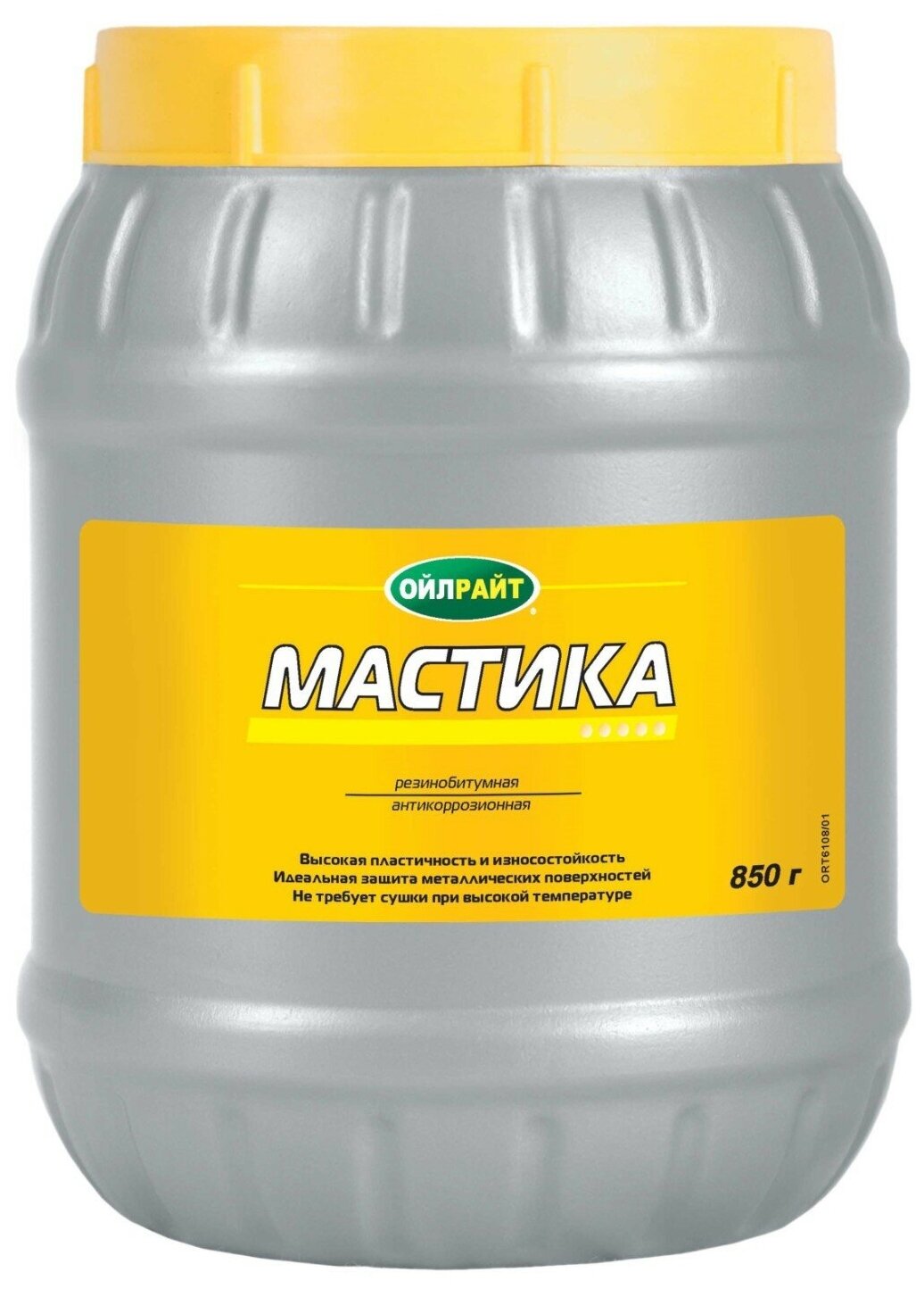 Мастика резинобитумная 850г OILRIGHT 6108