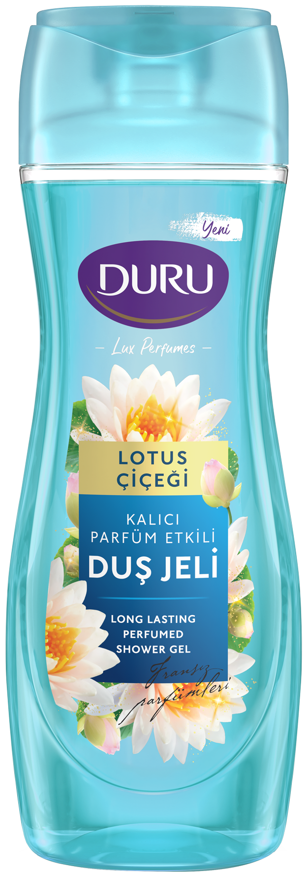 Гель для душа DURU Lux Perfumes Лотос, 450 мл