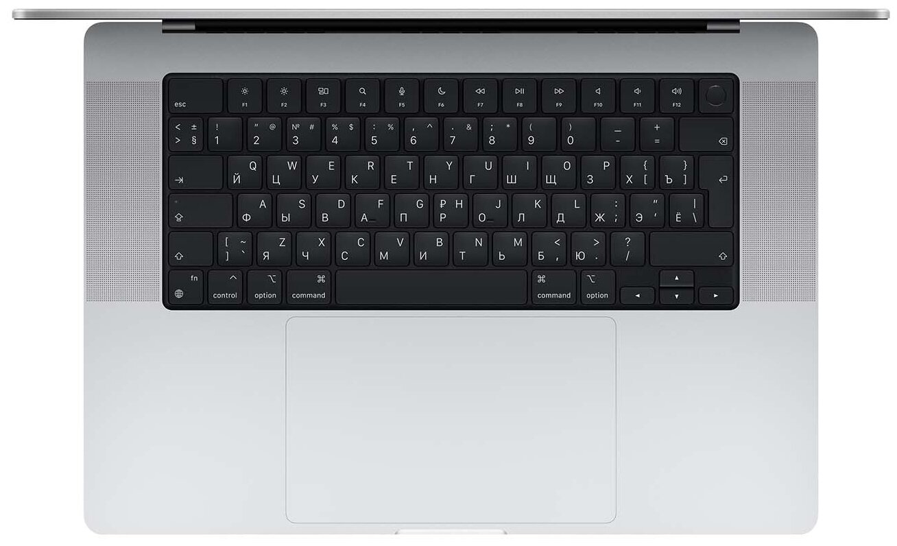 162 Ноутбук Apple MacBook Pro 16 3456x2234 Apple M1 Max RAM 32 ГБ DDR4 SSD 1 ТБ Apple graphics 24-core macOS Z14Y0008K серебристый