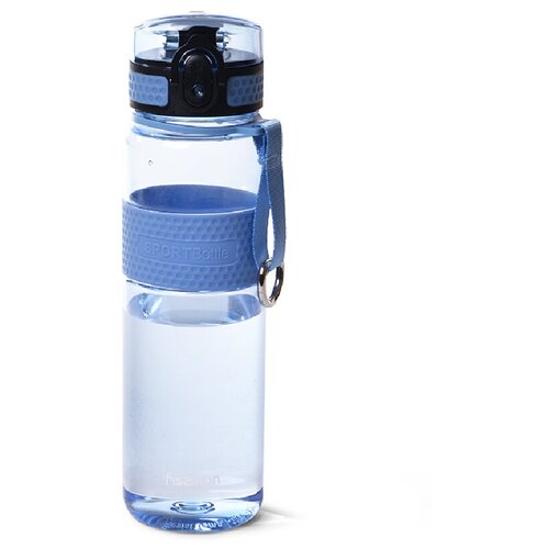 FISSMAN Бутылка для воды пластиковая 620мл 6940 Голубой