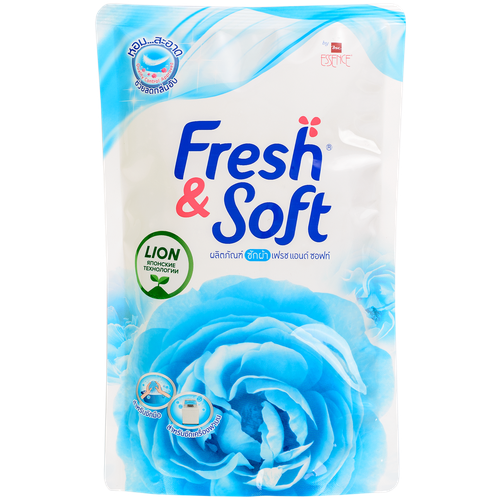 Гель концентрат для стирки белья «Утренний поцелуй» Lion Thailand Fresh & Soft 400ml.