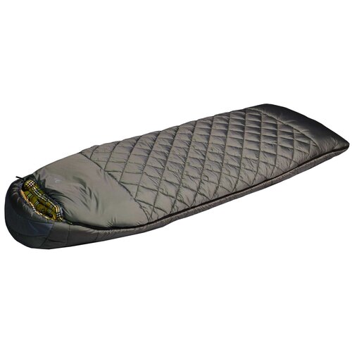 Спальный мешок одеяло Prival Лапландия серый t extr -24 С 235х85 молния справа 704000₽