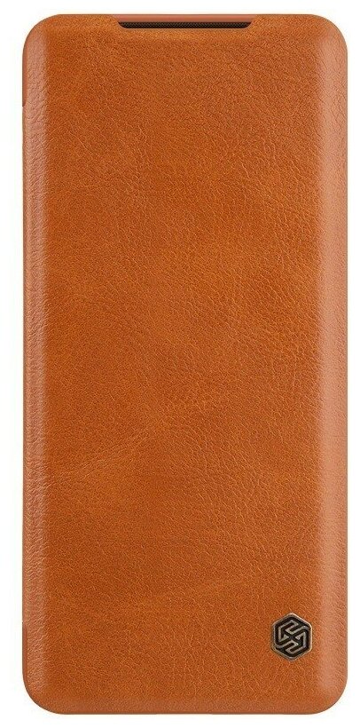 Чехол Nillkin Qin Leather Case для Samsung Galaxy S20 G980 коричневый