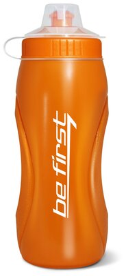 Бутылка для воды Be First 700 мл с защитной крышкой, черная (SH 209)