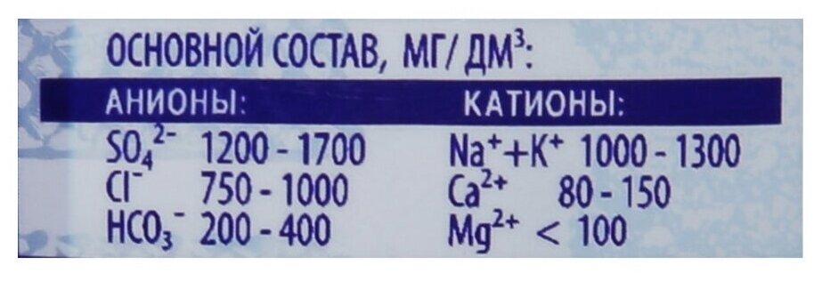 Вода минеральная питьевая лечебно-столовая "Эдельвейс" газированная 0,5 л. ПЭТ 12 штук - фотография № 5