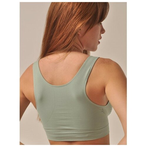 фото Бюстгальтер my, размер 44-s, зеленый