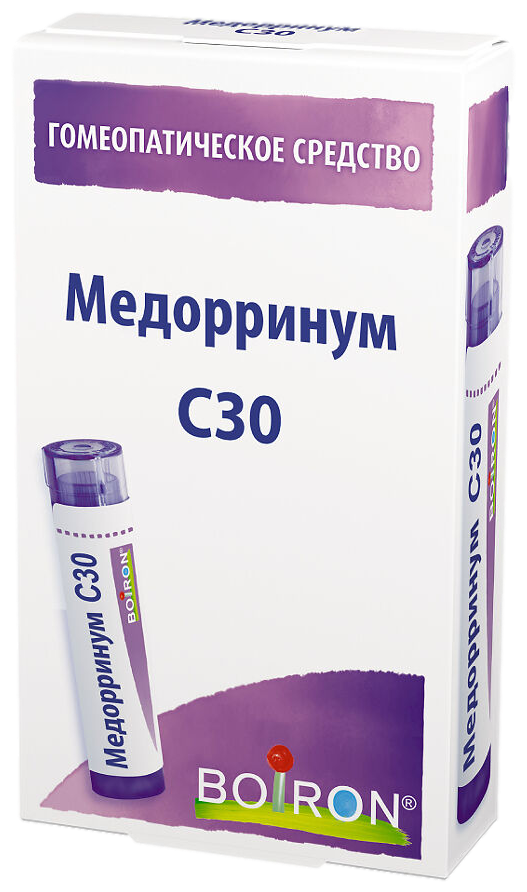 Медорринум C30 гранулы гомеопатические 4 г 1 шт