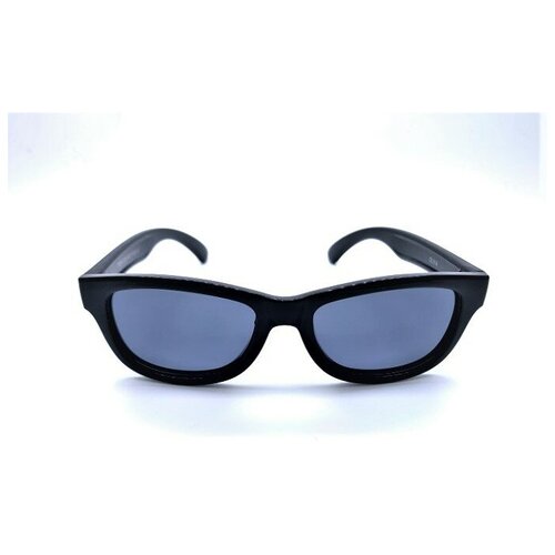 Антивандальные солнцезащитные очки с поляризацией для мальчика 5-7 лет нет бренда черного цвета