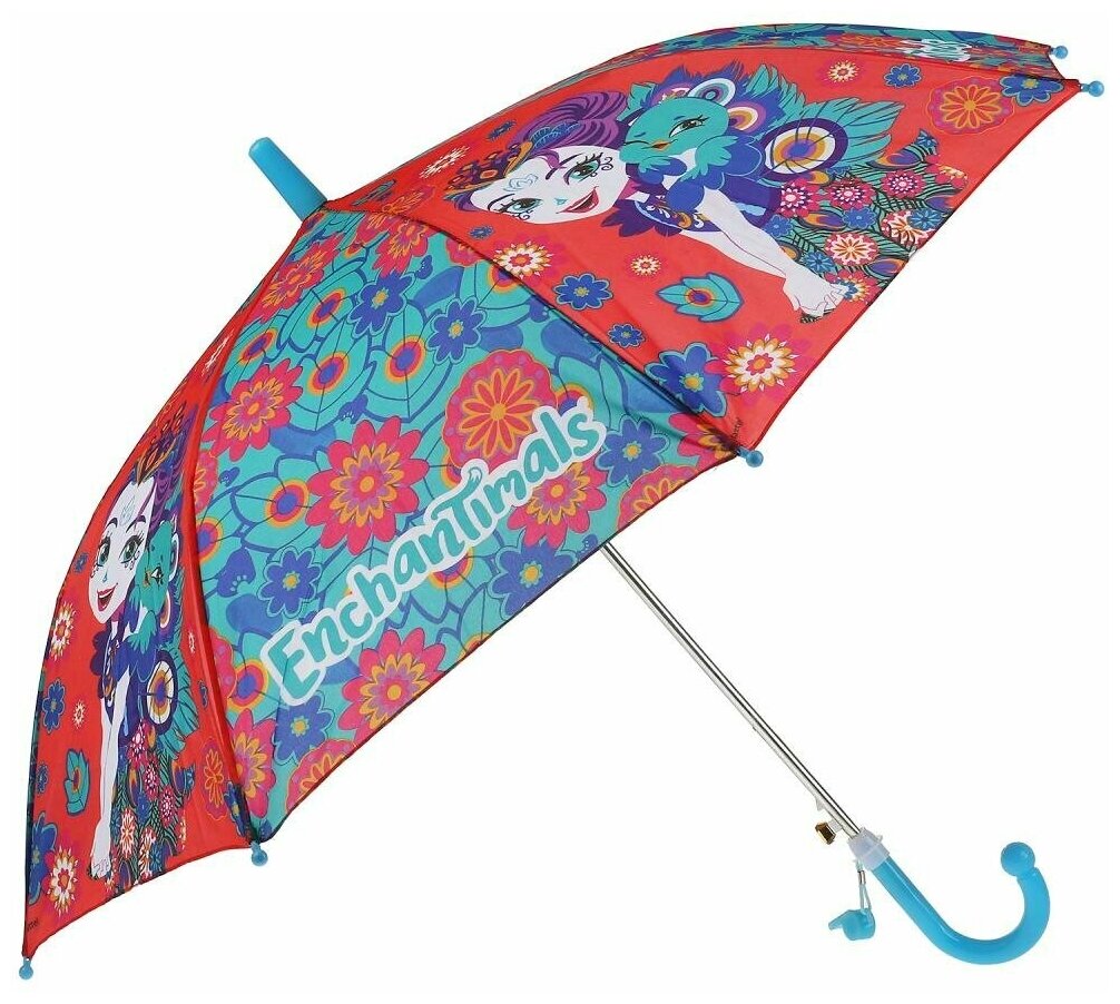 Зонт детский ENCHANTIMALS 45 см свисток играем вместе UM45-EHMS-1