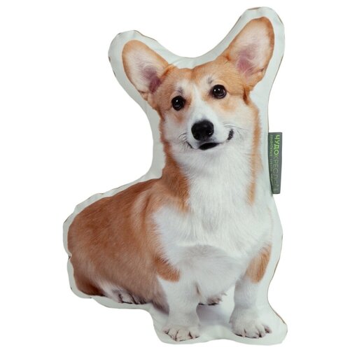 Декоративная подушка Корги 40*30 см