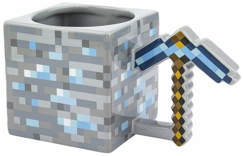 Кружка Paladone Minecraft Pickaxe Mug, 550 мл, 1 предм., 1 персоны