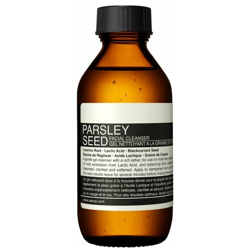 AESOP Parsley Seed Facial Cleanser 100 ml гель для умывания гель для умывания aesop parsley seed facial cleanser 100 мл