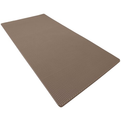 ЕВА Коврик придверный серый соты 65 на 68 см