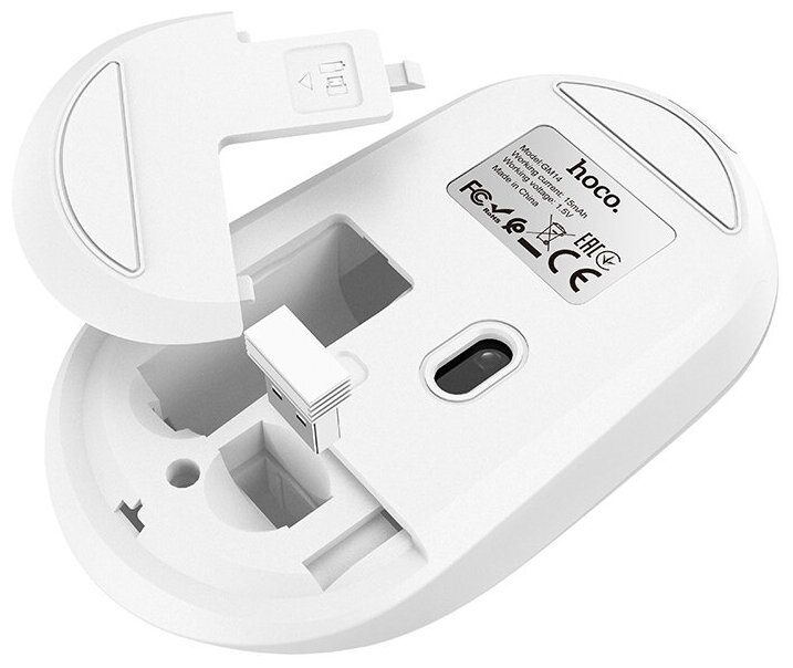 Беспроводная мышь HOCO GM14 белый