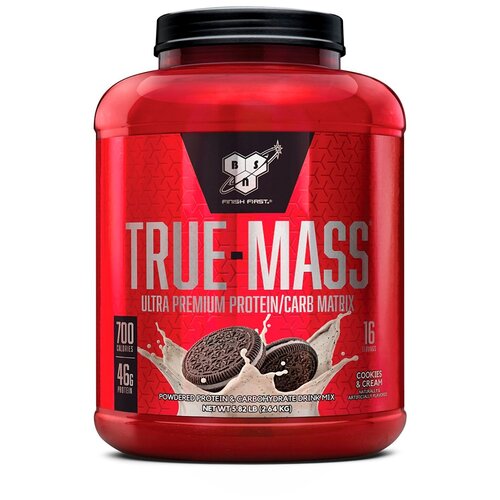 Гейнер BSN True-Mass, 2640 г, печенье и крем