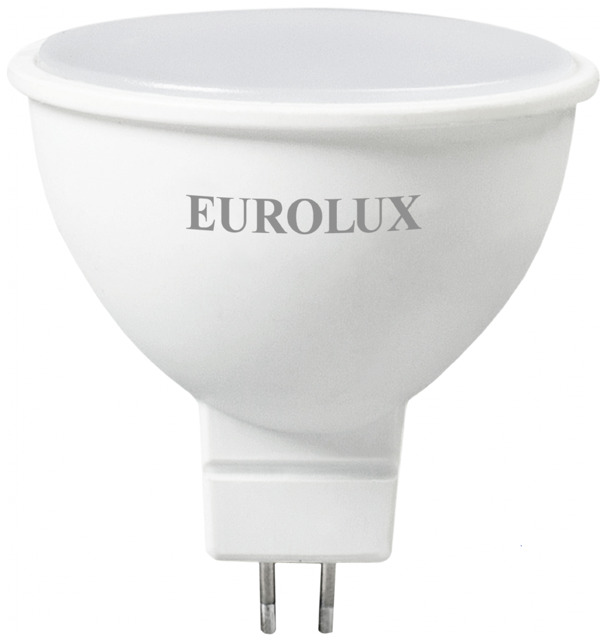 Лампа светодиодная LL-E-MR16-7W-230-2,7K-GU5.3 (рефлектор, 7Вт, тепл, GU5.3) Eurolux