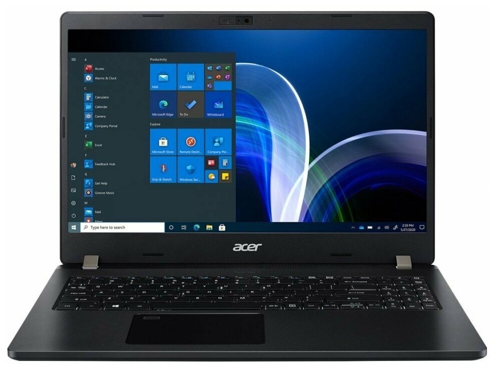 Ноутбук Acer TravelMate P2 TMP215-41-G2-R63W NXVRYER006 AMD Ryzen 5 Pro 5650U 23GHz8192Mb256Gb SSDAMD Radeon GraphicsWi-FiBluetoothCam1561920x1080Windows 10 Pro