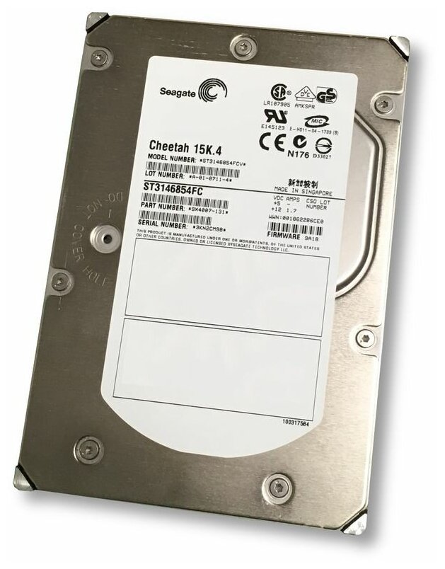 ST3146854FC Seagate Жесткий диск Seagate 146-GB 15K FC-AL [ST3146854FC]