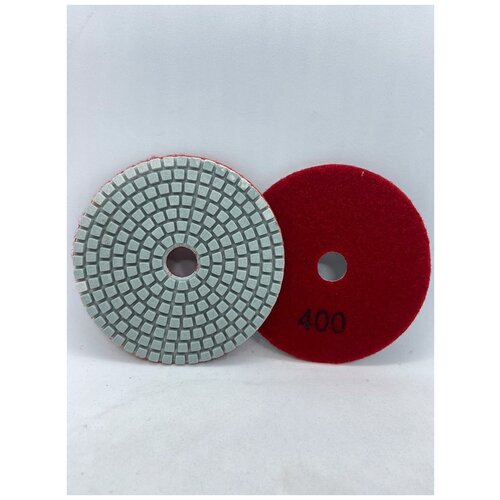 Алмазный полировальный гибкий диск d100 ЭКО PLUS №400
