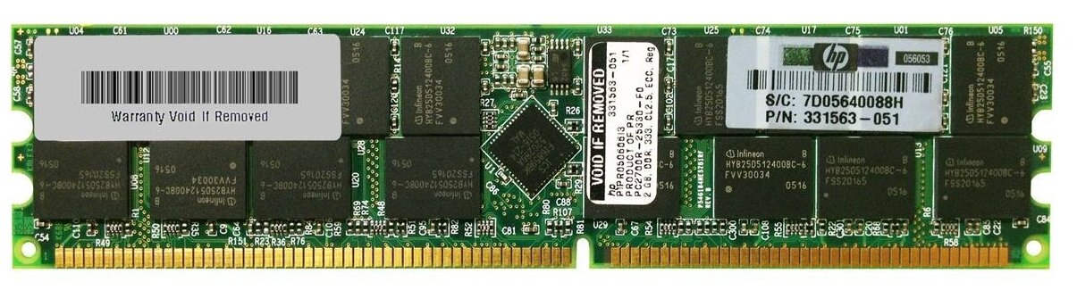 Оперативная память HP 2GB PC-2700 SDRAM [331563-051]