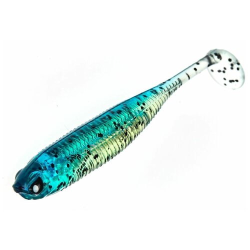 виброхвост i shad tail 3 8 8 шт цв glow chartreuse shad Виброхвост LJ 3D Series Makora Shad Tail 4.0in (10 см), цвет 002, 6 шт.