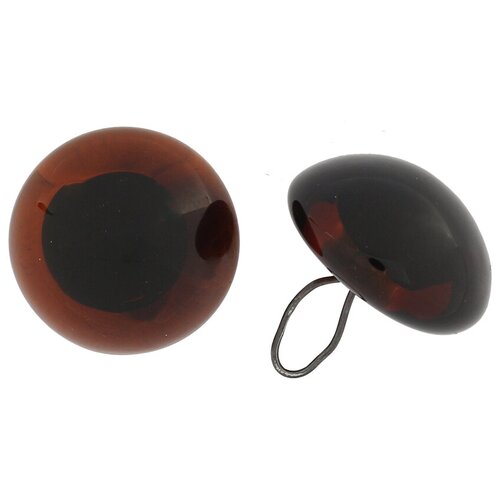 4684 Глазки животных на ножке,пришивные,12мм,коричневый,2шт. Glorex