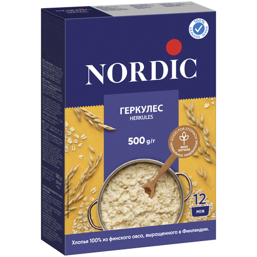 Nordic Геркулес финский, 500 г