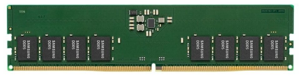 Оперативная память Samsung 8 ГБ DDR5 4800 МГц DIMM CL40 M323R1GB4BB0-CQK