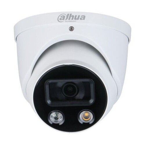 IP камера Dahua DH-IPC-HDW3449HP-AS-PV-0280B (белый) камера видеонаблюдения ip dahua dh ipc hdw3449hp as pv 0280b s3 2 8 2 8мм корп белый dh ipc hdw3449hp as pv 0280b