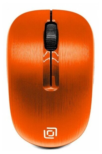 Oklick Мышь Oklick 525MW оранжевый оптическая 1000dpi беспроводная USB 2but