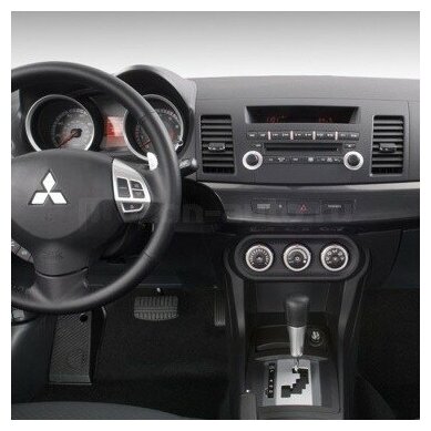 Рамка Mitsubishi Lancer 10 08+ 2DIN (Incar RMS-N07)