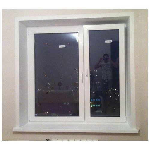Комплект для установки окна на 1450*1450*200(подоконник,наличник,откосы,пена,стартовые)