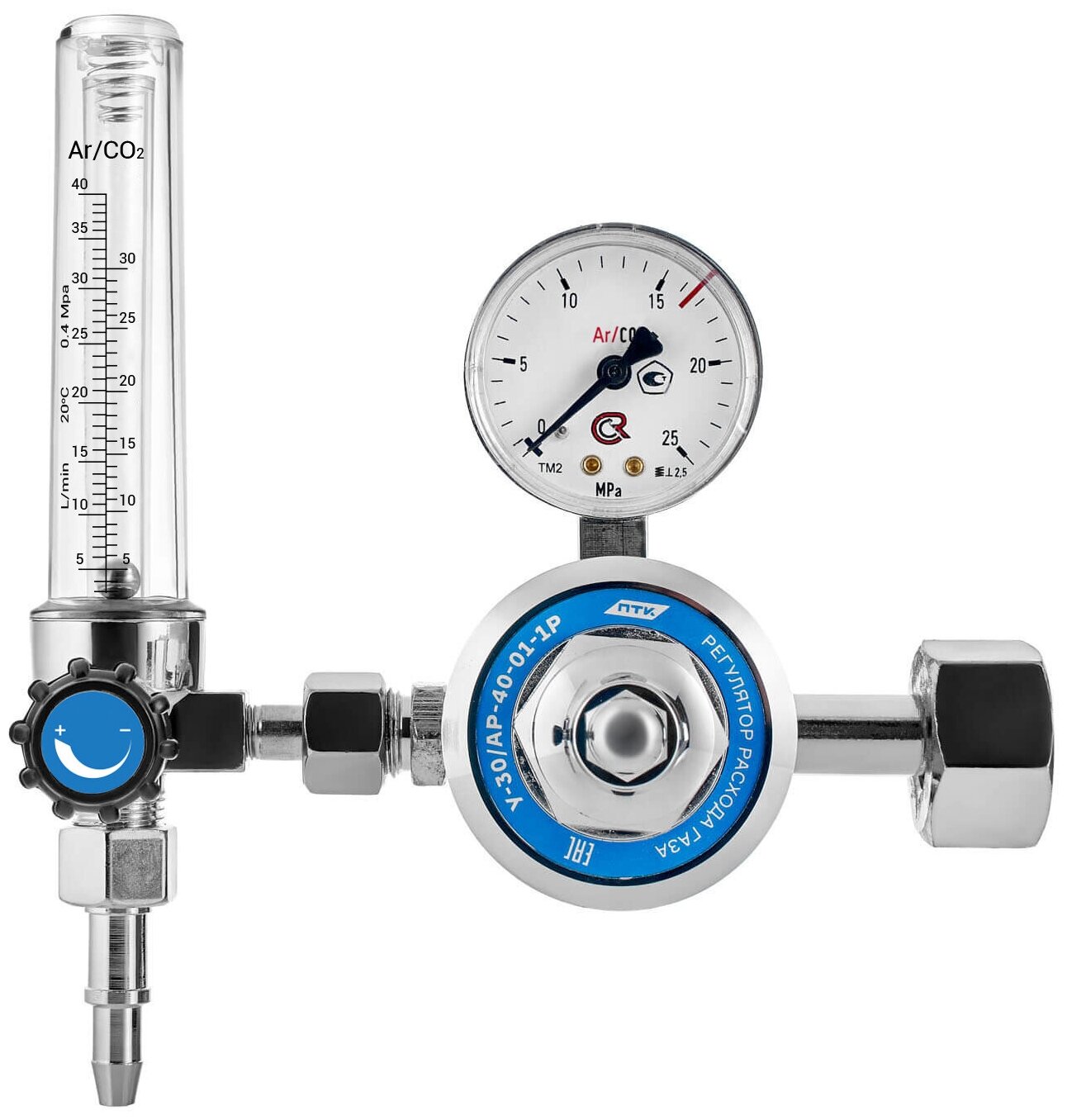 Регулятор расхода газа У-30/АР-40-01-1Р ПТК