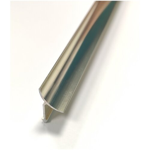 Профиль для плитки Лука алюминиевый внутренний, 2.7 м, анодированный, серебро УТ000013254
