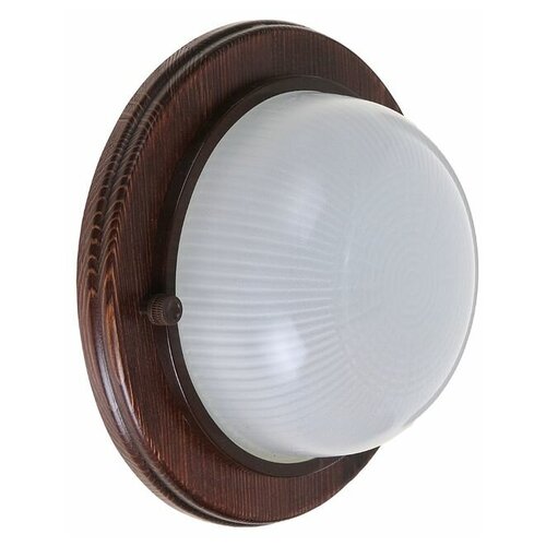 Светильник для бани/сауны ITALMAC Termo 60 00 16, до 100 Вт, IP54, цвет венге, до +130°C