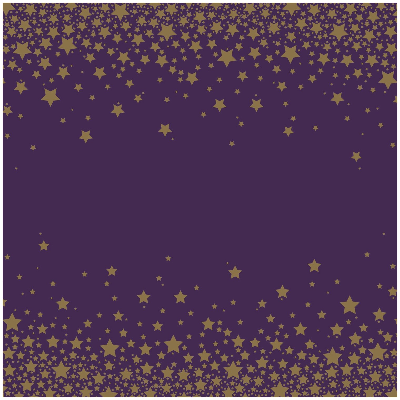 Салфетки бумажные трехслойные Звезды на черном - 2 33*33 см, 20 шт - фотография № 4