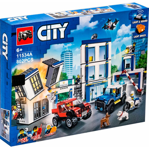 Конструктор City «Полицейский участок» конструктор lego city police полицейский участок 60246