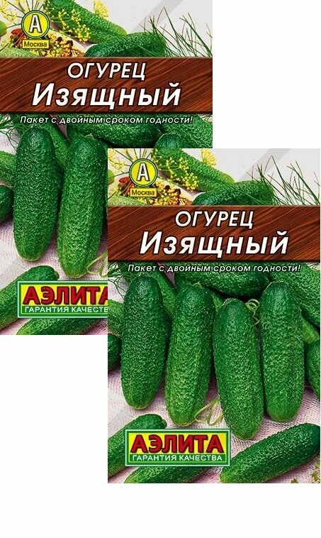 Огурец Изящный (20 семян) 2 пакета