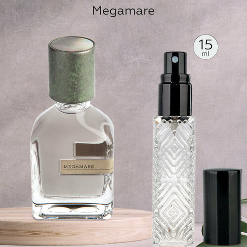 Gratus Parfum Megamare духи унисекс масляные 15 мл (спрей) + подарок gratus parfum megamare духи унисекс масляные 20 мл спрей подарок