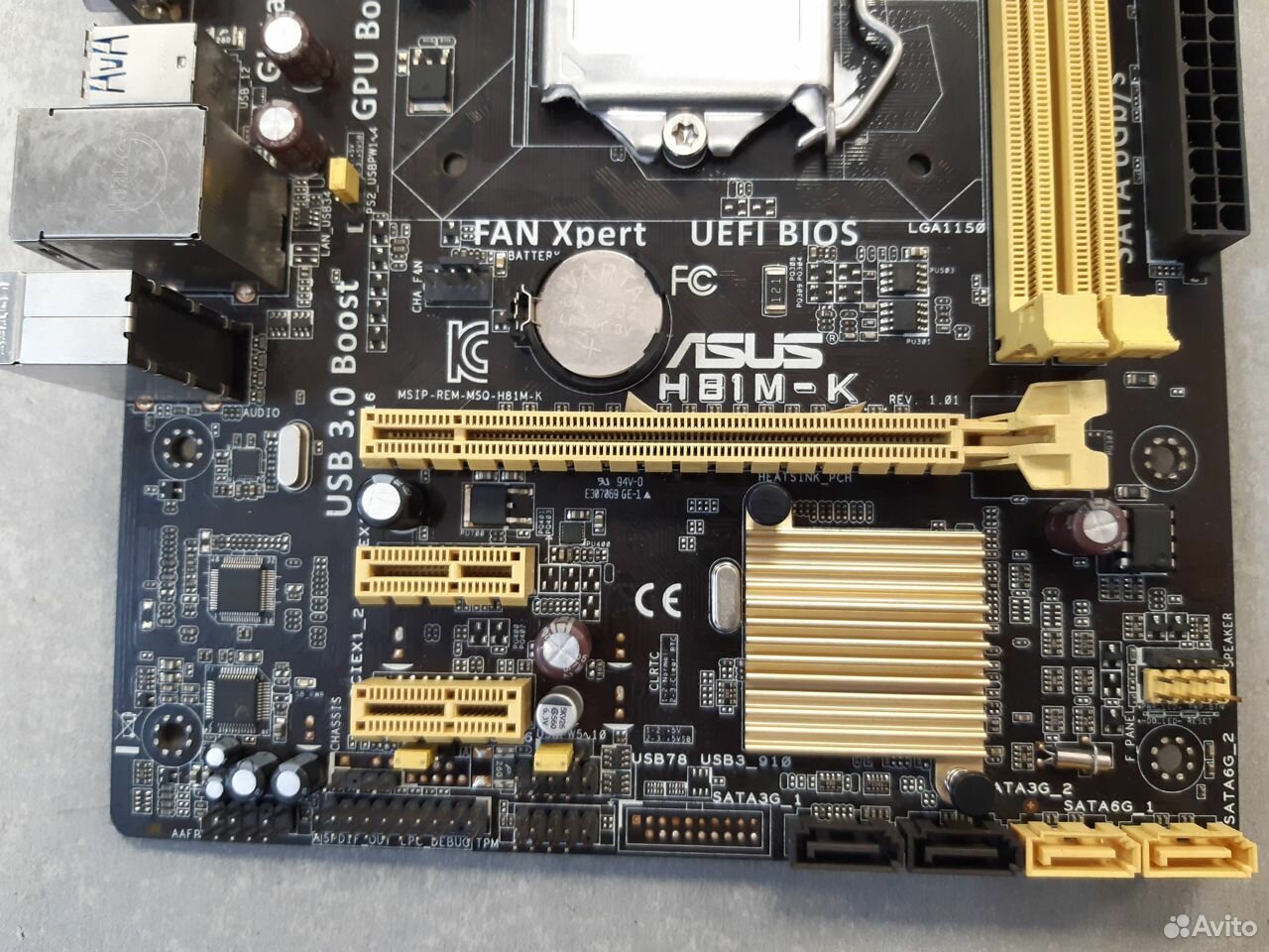 Материнская плата ASUS H81M-K