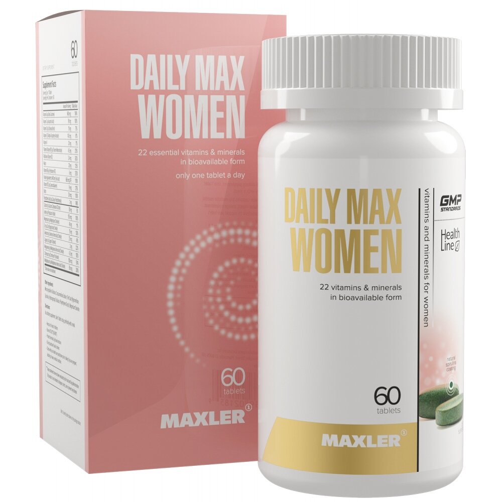 Maxler USA Daily Max Women, 60 таблеток