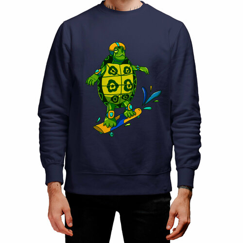 фото Свитшот roly, размер m, синий