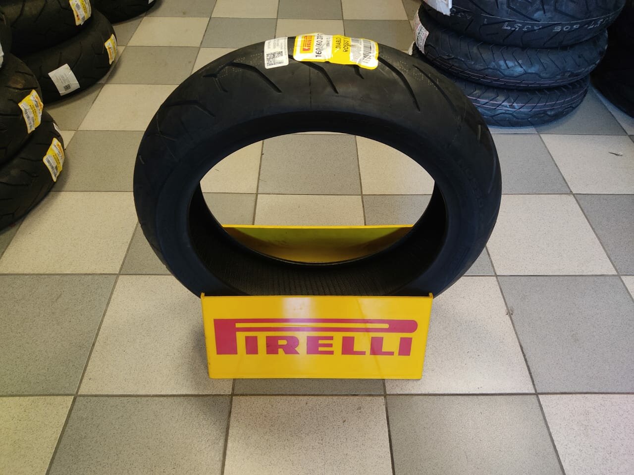 Pirelli diablo rosso ii 160/60 zr17 69w tl rear — фото 5