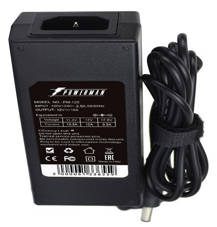 Блок питания POWERMAN PM-120 12V DC adapter for ME series 6133655