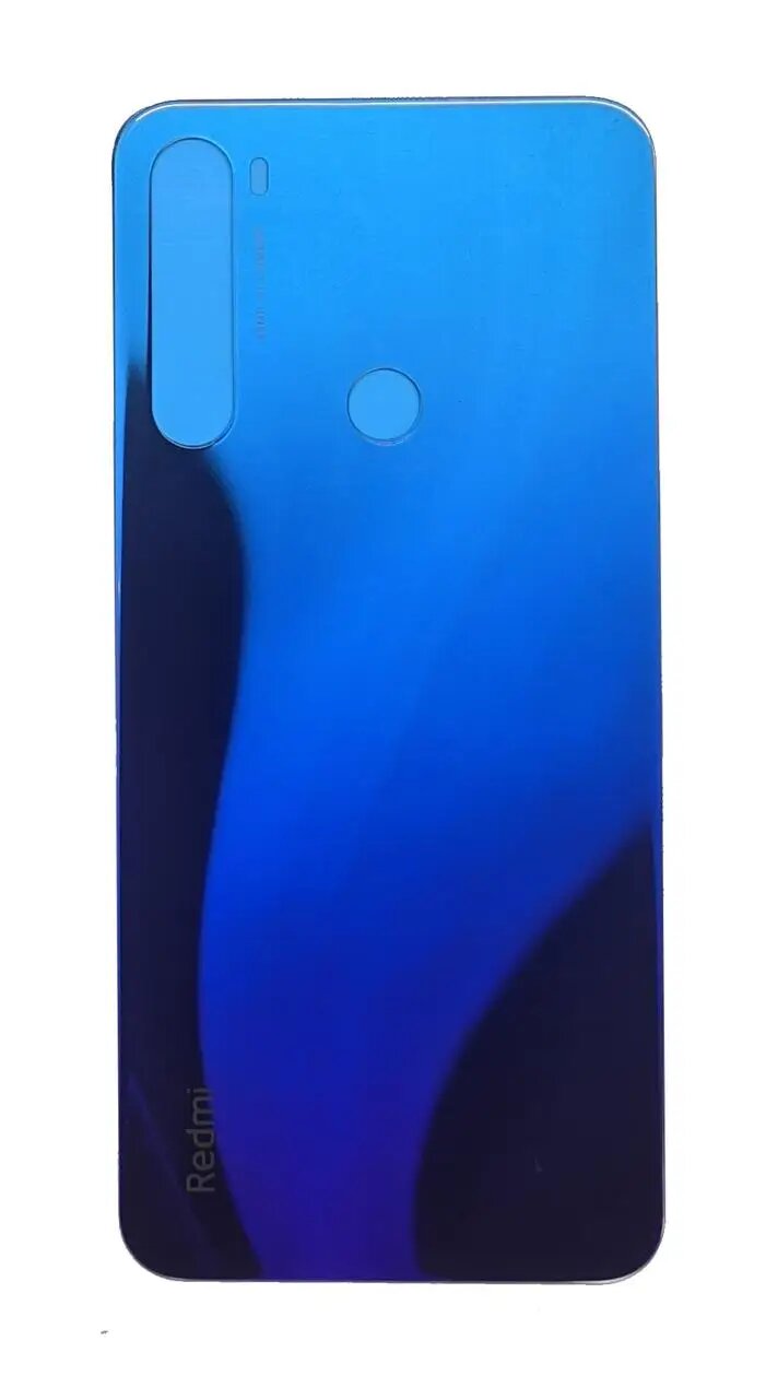 Задняя крышка для Xiaomi Redmi Note 8/8 2021 (M1908C3JC/M1908C3JGG) Синий - Премиум